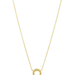 Maddox Horseshoe Necklace - Alden+Rose LLC 