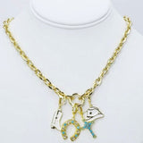 Girlie Rodeo Charm Necklace
