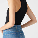 Nico In Black Bodysuit - Alden+Rose LLC 