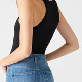 Nico In Black Bodysuit - Alden+Rose LLC 