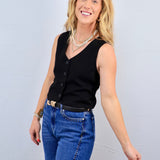 Going Chic In Linen Vest