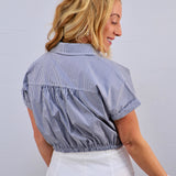 Nautical Navy Stripe Top