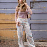 Sidnee Floral Denim