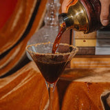 Salted Honey Espresso Martini. Cubes