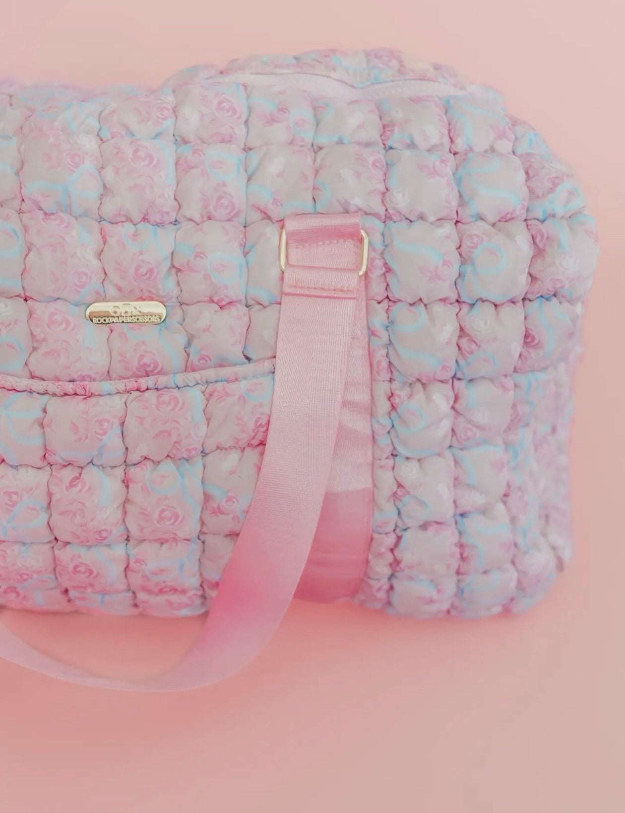 Quilted Weekender Tote