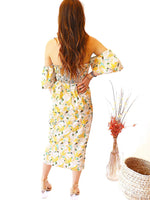 Crystal Floral Dress - Alden+Rose LLC 