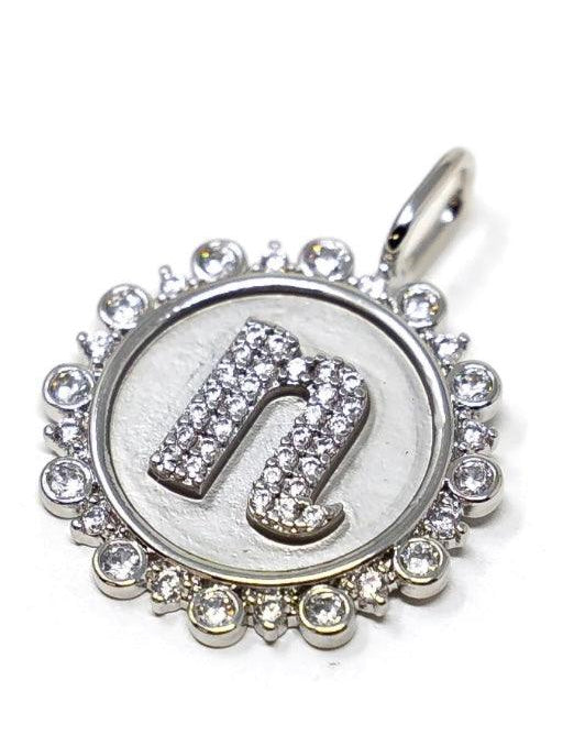 Vintage Coin Initial Charm - Alden+Rose LLC 