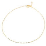 Mini Paperclip Chain Necklace - Alden+Rose LLC 