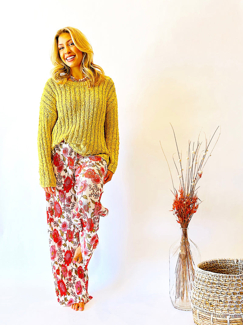 Kissed By Sunshine Sweater