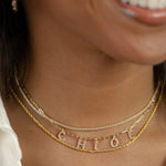 Mini Paperclip Chain Necklace - Alden+Rose LLC 