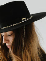 Raine With Pearls Fedora