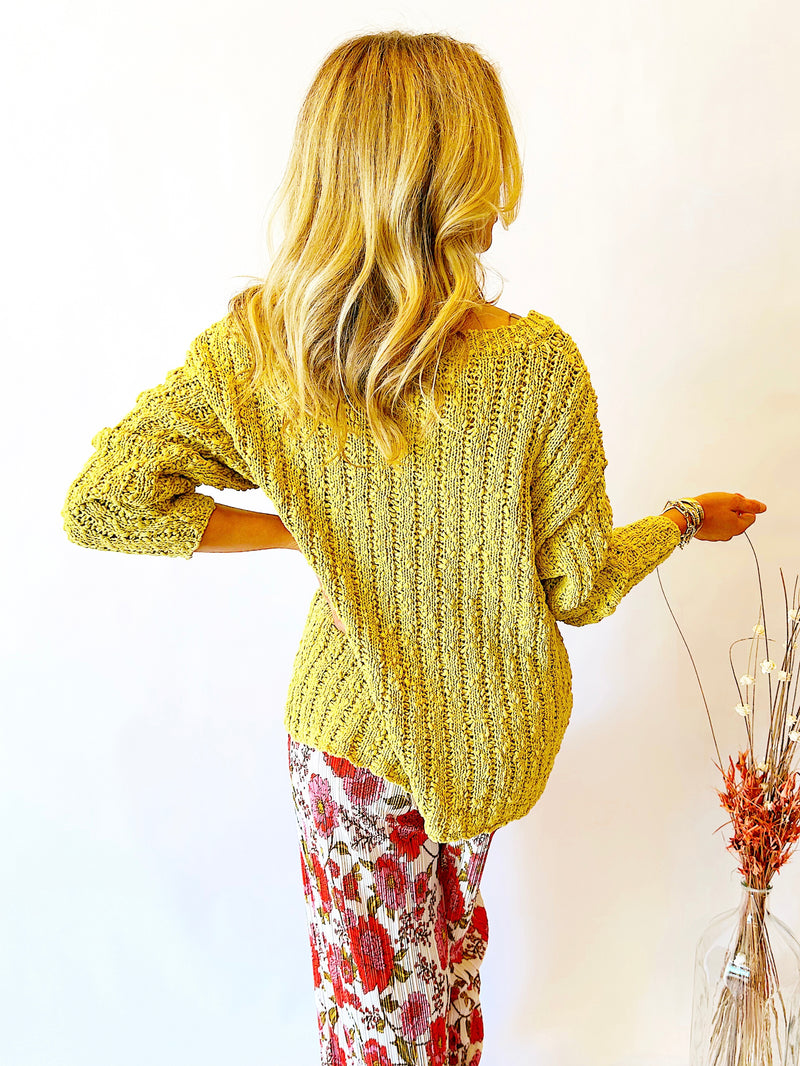 Kissed By Sunshine Sweater