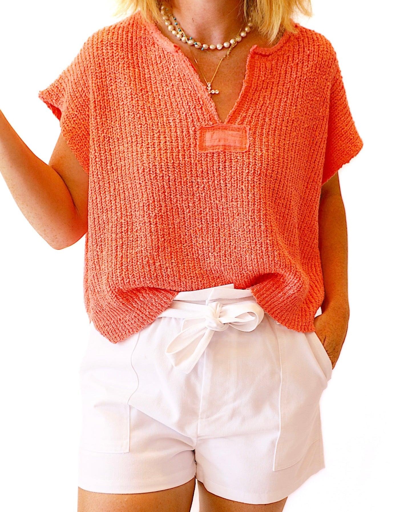 Natural Charmer Knit Top - Alden+Rose LLC 