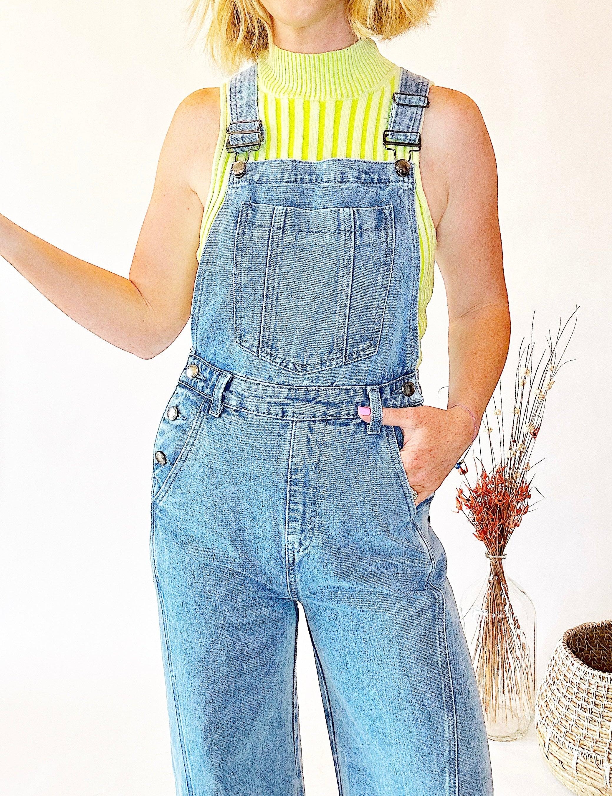 Lennon Flared Overalls - Alden+Rose LLC 