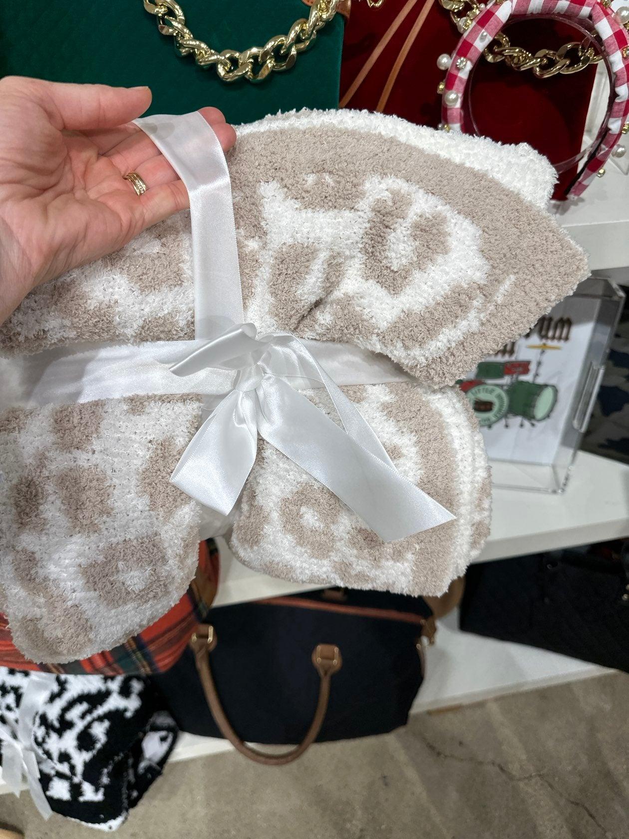 Luxe Leopard Throw Blanket - Alden+Rose LLC 
