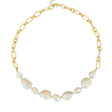 Sea Pearl Gold Chain - Alden+Rose LLC 