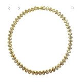 Oval Crystal Choker - Alden+Rose LLC 