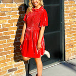 Rubie’s Red Velvet Dress - Alden+Rose LLC 