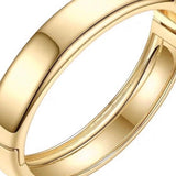 Liza Bangle Gold Bracelet - Alden+Rose LLC 