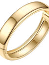 Liza Bangle Gold Bracelet - Alden+Rose LLC 