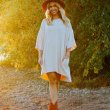 Ready To Chill Oversized Shirt Dress