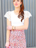 Laurel's Laced Top
