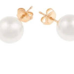 Jackie O. Pearl Studs - Alden+Rose LLC 