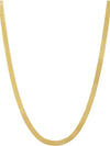 Snake Chain Necklace - Alden+Rose LLC 