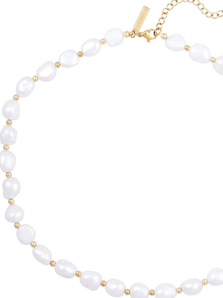 Hallie Pearl Necklace - Alden+Rose LLC 