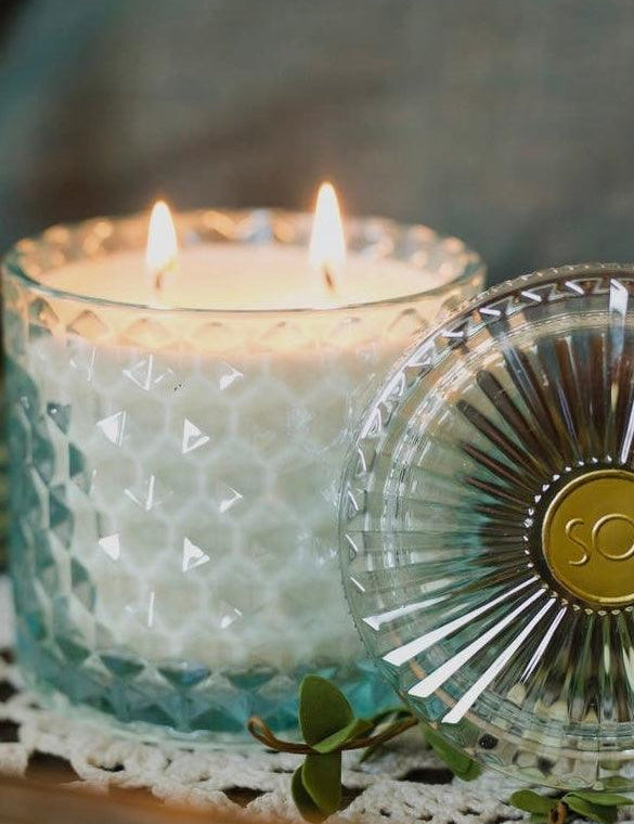 Azure Sands Shimmer Candle - Alden+Rose LLC 