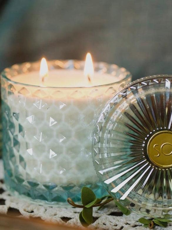 Azure Sands Shimmer Candle - Alden+Rose LLC 
